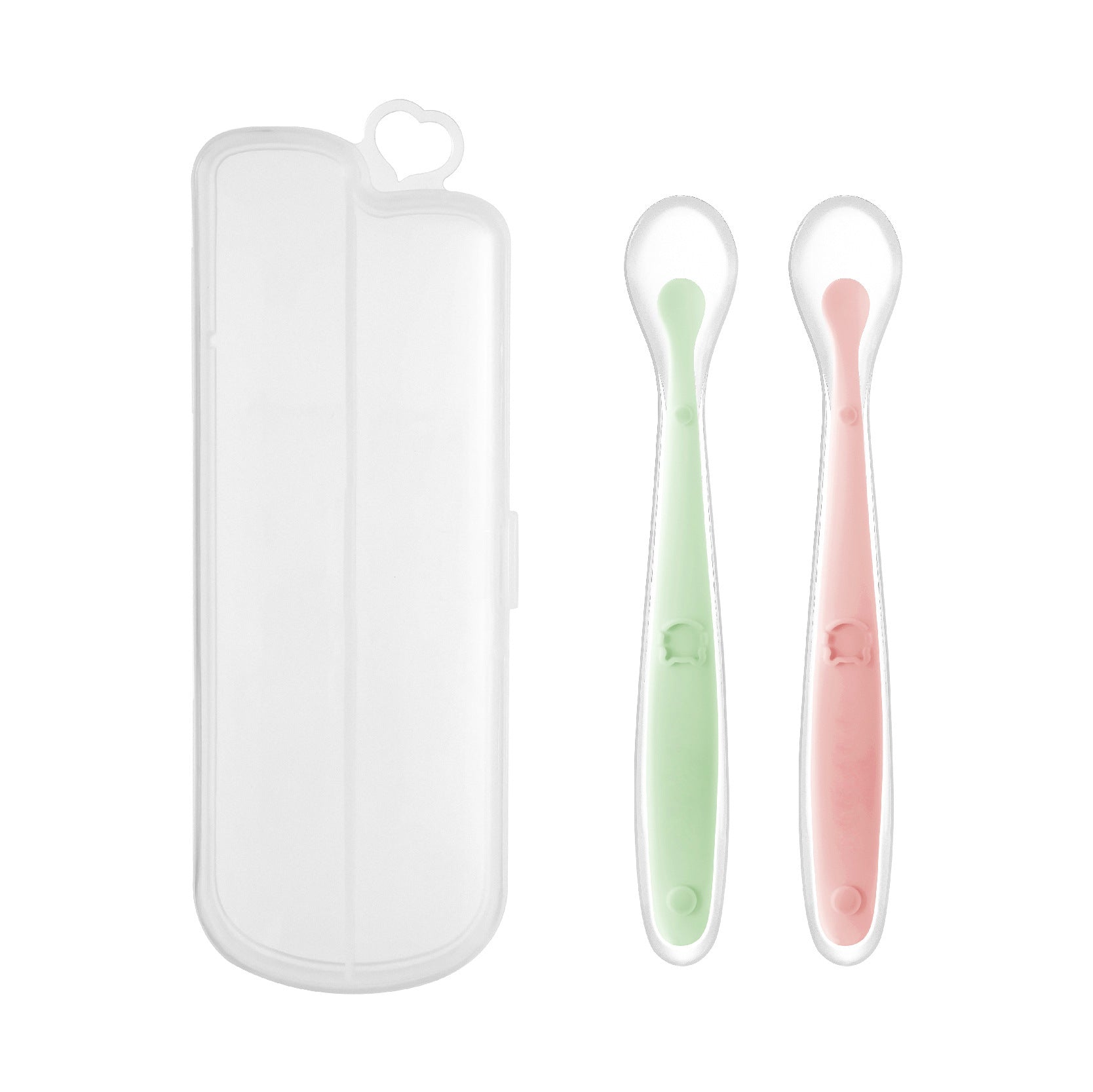 Baby Food Supplement Silicone Spoon