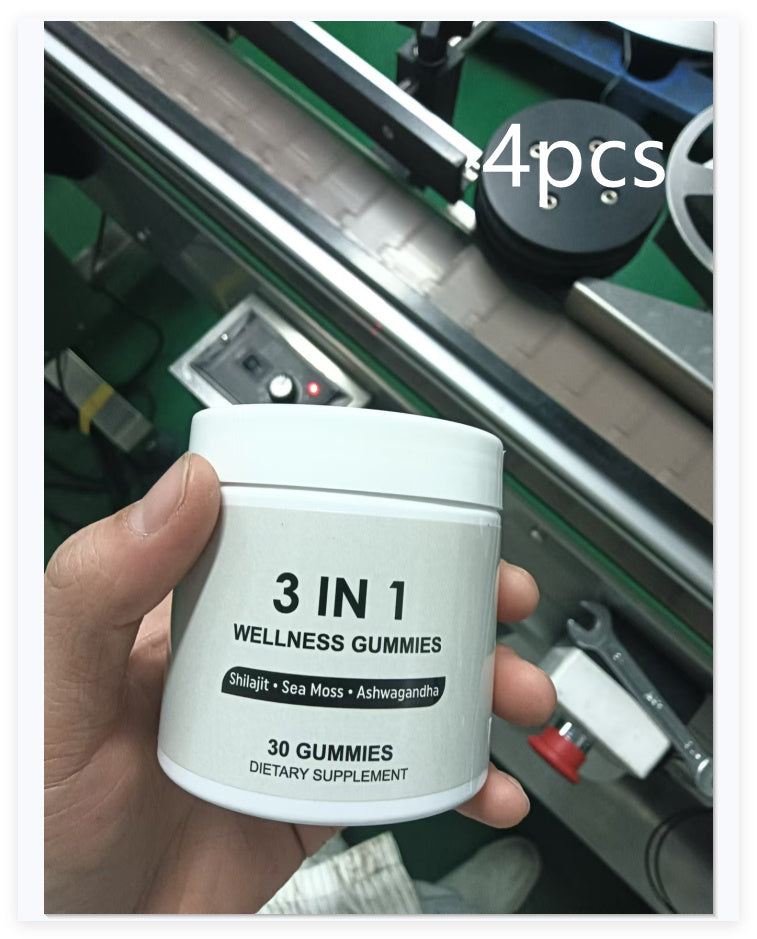 Cured 3 In 1 Gummies Cured Shilajit Gummies For Men