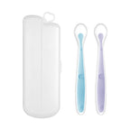 Baby Food Supplement Silicone Spoon