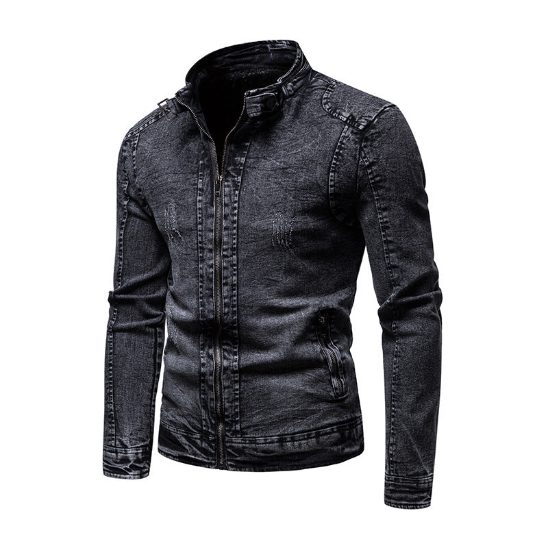 Casual Korean Style Fashion Men's Clothing Fashion Denim Jacket