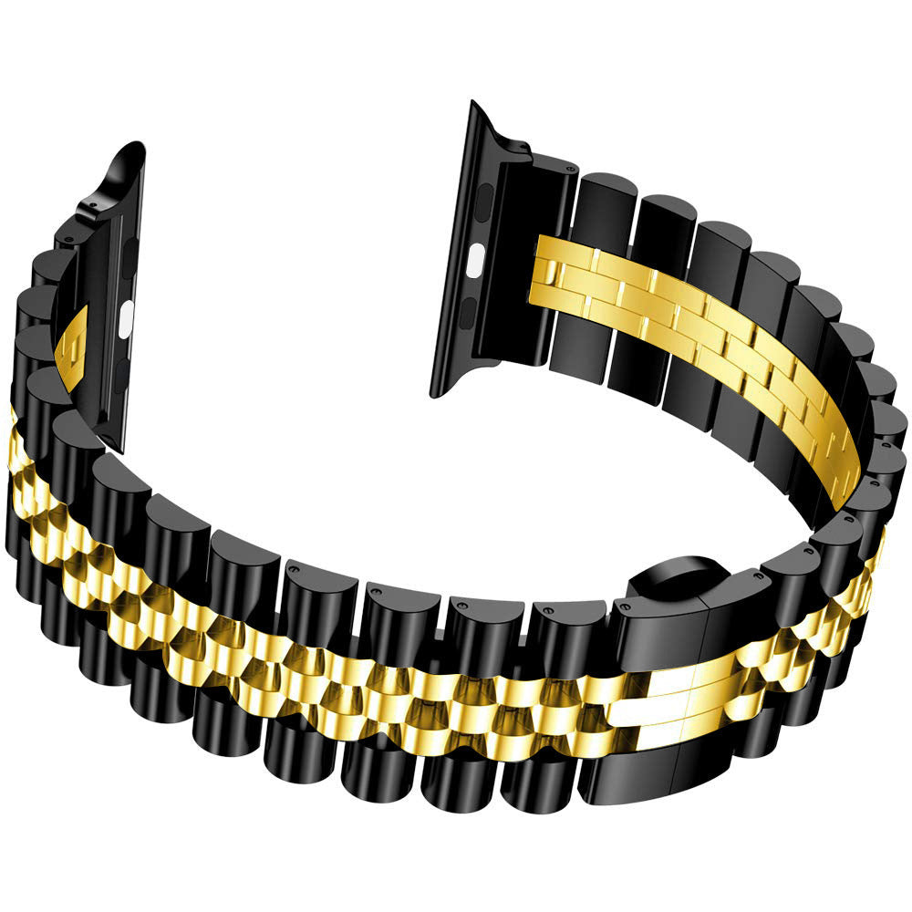 Five Bead Metal Stainless Steel Strap