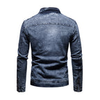 Casual Korean Style Fashion Men's Clothing Fashion Denim Jacket